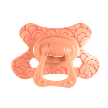 Пустышка силиконовая Difrax Natural Peachy Arches, симметричная, 12+ мес. (804 Peachy_arches) - Pampik