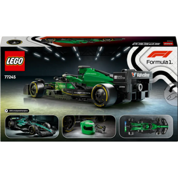 Конструктор LEGO Speed Champions Автомобиль для гонки Aston Martin Aramco F1 AMR24, 269 деталей (77245) - Pampik - 2