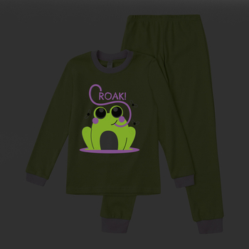 Піжама, що світиться Garnamama Neon PG 122 Зелений (952434.5084166) - Pampik - 4