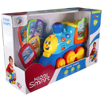 Інтерактивна двомовна іграшка Kiddi Smart Потяг Смарті, укр/англ (4231T-KS) - Pampik - 11