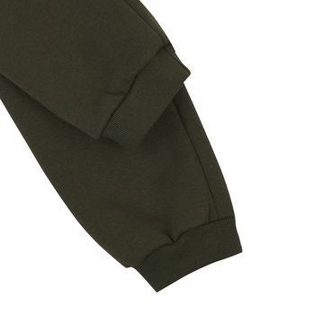 Спортивні штани на флісі Garnamama Pants girl Butterflies 140 Зеленый (960551.1312414) - Pampik - 5