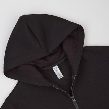 Спортивна кофта Garnamama Oversize sport zip на блискавці з капюшоном 122-128 Чорний (1043362.1408201) - Pampik - 8