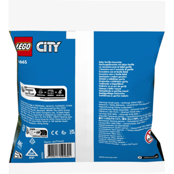 Конструктор LEGO City Встреча с малышом горилы, 34 детали (30665) - Pampik - 5