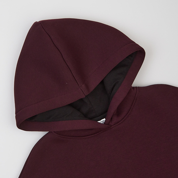 Худі на флісі Garnamama Oversize sport Big 146-152 Бордовий (1043359.1407297) - Pampik - 4