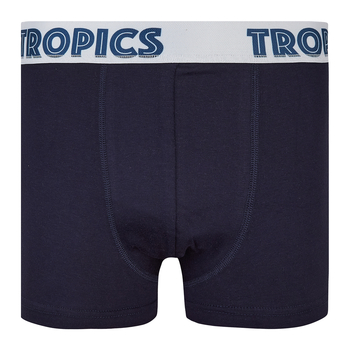 Труси-боксери Garnamama Tropics boxer briefs dad XL муж Синий (1037772.1402682) - Pampik