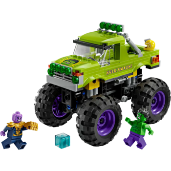Конструктор LEGO Marvel Super Heroes Вантажівка Халка проти Таноса, 229 деталей (76312) - Pampik - 5