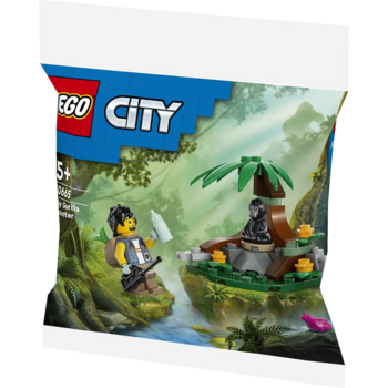 Конструктор LEGO City Встреча с малышом горилы, 34 детали (30665) - Pampik - 3