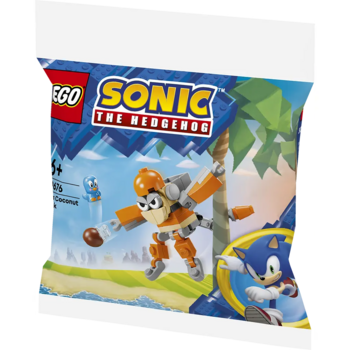 Конструктор LEGO Sonic Кокосова атака Кікі, 42 деталі (30676) - Pampik - 3