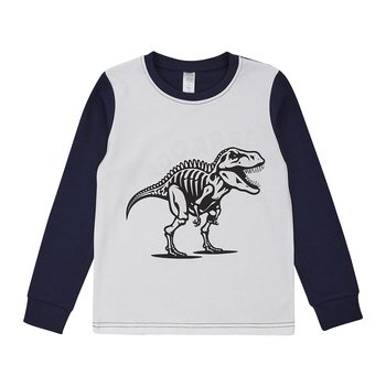 Лонгслів Garnamama Neon LS 98 Білий Синій (1027996.13336615) - Pampik