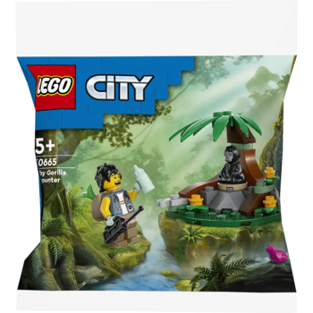 Конструктор LEGO City Встреча с малышом горилы, 34 детали (30665) - Pampik