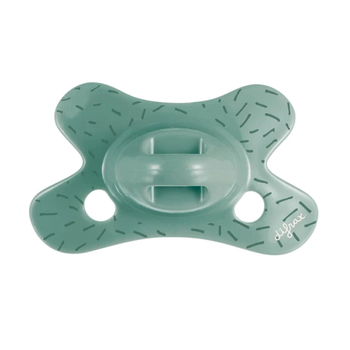 Пустушка силіконова Difrax Natural Sage Sprinkles, симетрична, 0-6 міс. (123 Sage_sprinkles) - Pampik