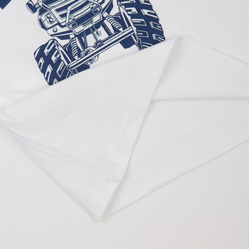 Футболка Garnamama Neon t-shirt, р.122, білий (1032728.13339311) - Pampik - 4