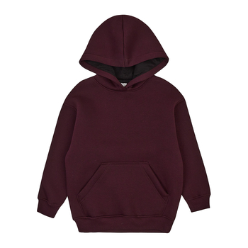 Худі на флісі Garnamama Oversize sport Big 122-128 Бордовий (1043357.1407297) - Pampik - 3