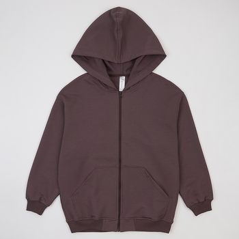 Спортивна кофта Garnamama худа велика на блискавці 170-176 Коричневий (1049371.1416195) - Pampik - 3