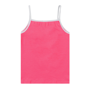 Майка Garnamama Basic vests girl 98-104 Розовый (951907.1093343) - Pampik - 2