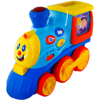 Інтерактивна двомовна іграшка Kiddi Smart Потяг Смарті, укр/англ (4231T-KS) - Pampik - 7