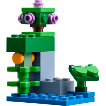 Конструктор LEGO Minecraft Бой в пещере с зарослями, 40 деталей (30705) - Pampik - 5