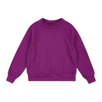 Світшот Garnamama Basic Sweatshirt 122 Фиолетовый (937871.1295562) - Pampik - 4