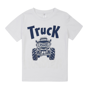 Футболка Garnamama Neon t-shirt, р.110, білий (1032726.13339311) - Pampik