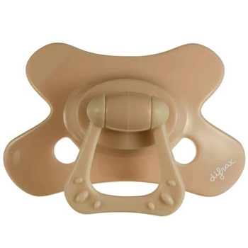Пустушка силіконова Difrax Natural Uni, 6+ міс, Caramel (UN127 Caramel) - Pampik
