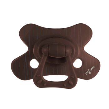 Пустышка силиконовая Difrax Natural Chocolate Lines, симметричная, 20+ мес. (803 Chocolate_lines) - Pampik