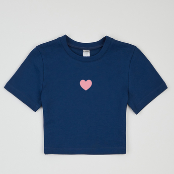 Кроп-топ Garnamama Sky crop t-shirt 122-128 Синий (999215.1359367) - Pampik