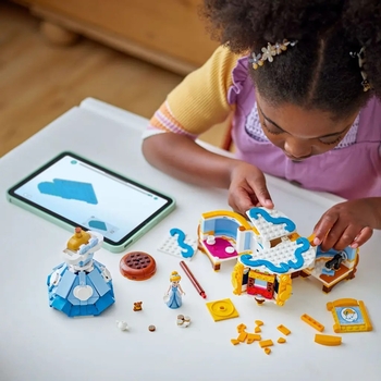 Конструктор LEGO Disney Princess Сукня Попелюшки 474 деталі (43266) - Pampik - 6