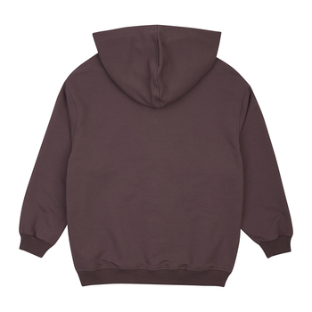 Спортивна кофта Garnamama худа велика на блискавці 158-164 Коричневий (1049370.1416195) - Pampik - 2