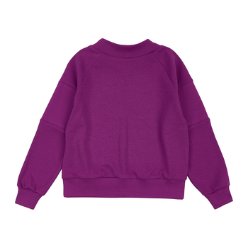 Світшот Garnamama Basic Sweatshirt 122 Фиолетовый (937871.1295562) - Pampik - 5