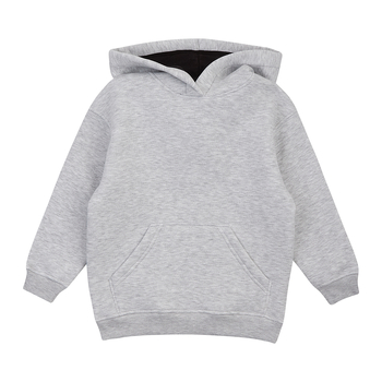 Худі на флісі Garnamama Oversize sport Big 134-140 Сірий (1041602.1407296) - Pampik