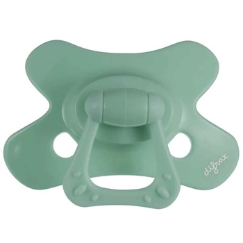 Пустушка силіконова Difrax Natural Uni, 12+ міс, Sage (UN804 Sage) - Pampik