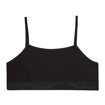 Ліф Garnamama Basic crop tops girl 122-128 Черный (986556.1190156) - Pampik - 2