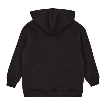 Спортивна кофта Garnamama Oversize sport zip на молнии с капюшоном 134-140 Черный (1043363.1408201) - Pampik - 5