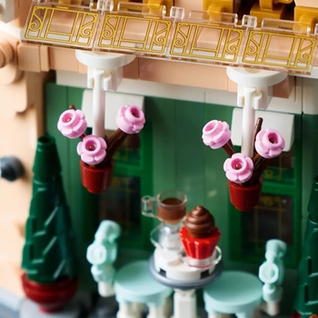 Конструктор LEGO Icons Французька кав'ярня 1101 деталь (10362) - Pampik - 8