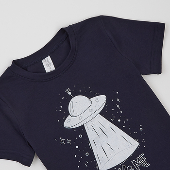 Футболка Garnamama Neon t-shirt, р.122, синий (1038798.13339312) - Pampik - 3