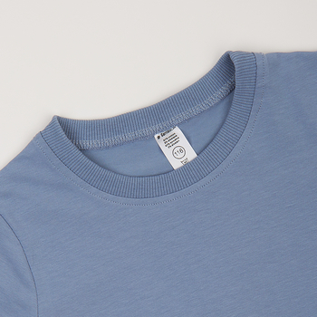 Футболка Garnamama Basic t-shirt new, р.122-128, блакитний (1041780.7988212) - Pampik - 3