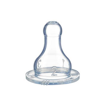 Соска силиконовая Bebe Confort, круглая, размер S2, средний поток, 2 шт. (3102201400) - Pampik