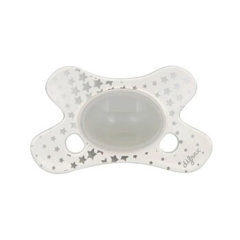 Пустушка силіконова Difrax Natural Night, симетрична, 0+ міс. (GL123) - Pampik