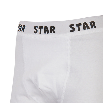 Труси-боксери Garnamama Basic STAR Boxer briefs boy 122-128 Белый (1037787.1402701) - Pampik - 3