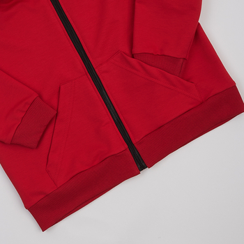 Спортивна кофта Garnamama Basic Jacket, р.116, червоний (821700.1179253) - Pampik - 5
