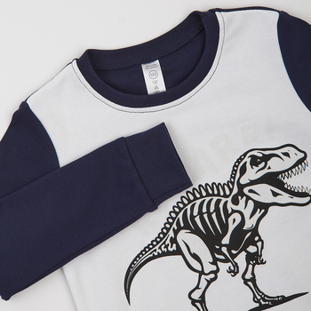 Лонгслів Garnamama Neon LS 98 Білий Синій (1027996.13336615) - Pampik - 3