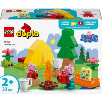 Конструктор LEGO DUPLO Peppa Pig Туристический поход, 32 детали (10452) - Pampik