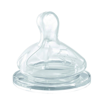 Соска силиконовая Bebe Confort Emotion Physio с широким основанием, анатомическая, размер Y, для густой жидкости, 2 шт. (3102204000) - Pampik