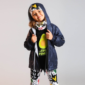 Реглан Garnamama Sleeves малюнок 104 Чорний (837957.11930315) - Pampik - 3