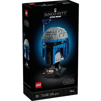 Конструктор LEGO Star Wars Шолом Джанго Фетта, 616 деталей (75408) - Pampik - 4