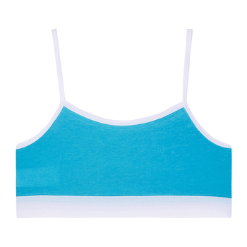 Ліф Garnamama Basic crop tops 2-pack 98-104 Желтый Голубой (816932.1171544) - Pampik - 3