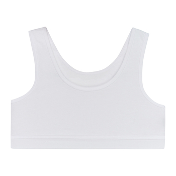 Ліф Garnamama Basic crop tops1 2-pack 98-104 Білий (816934.1171551) - Pampik - 5