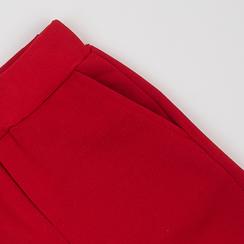 Спортивні штани на флісі Garnamama Pants girl Butterflies 128 Красный (1034923.1312419) - Pampik - 3