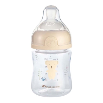 Набор для кормления Bebe Confort Physio Air с пустышкой и щеточкой Soft Sand (3101202500) - Pampik - 2