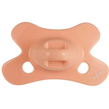 Пустушка силіконова Difrax Natural Uni, 0-6 міс, Peachy (UN123 Peachy) - Pampik